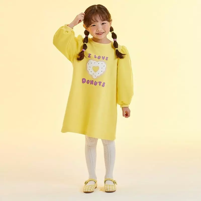 Kokoyarn - Korean Children Fashion - #childrensboutique - Dounut Terry One-piece - 4