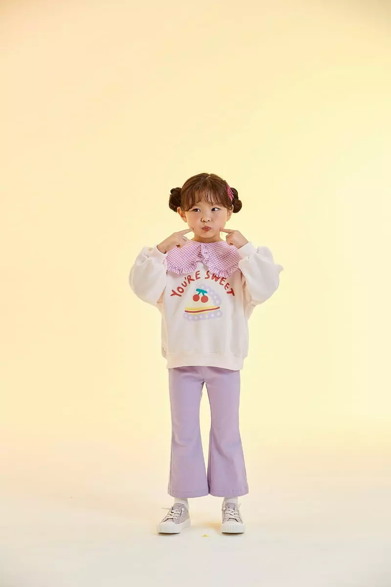 Kokoyarn - Korean Children Fashion - #designkidswear - Sweet Collar Sweatshirt - 3