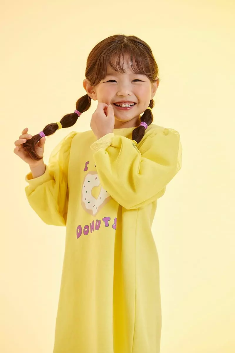 Kokoyarn - Korean Children Fashion - #discoveringself - Dounut Terry One-piece - 5
