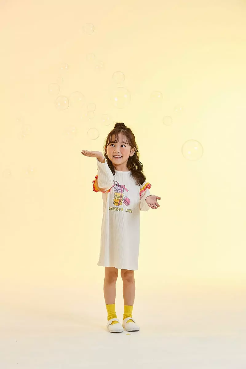 Kokoyarn - Korean Children Fashion - #discoveringself - Marcaroon One-piece - 6