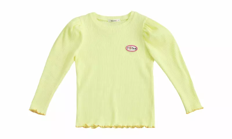 Kokoyarn - Korean Children Fashion - #fashionkids - Rib Puff Tee