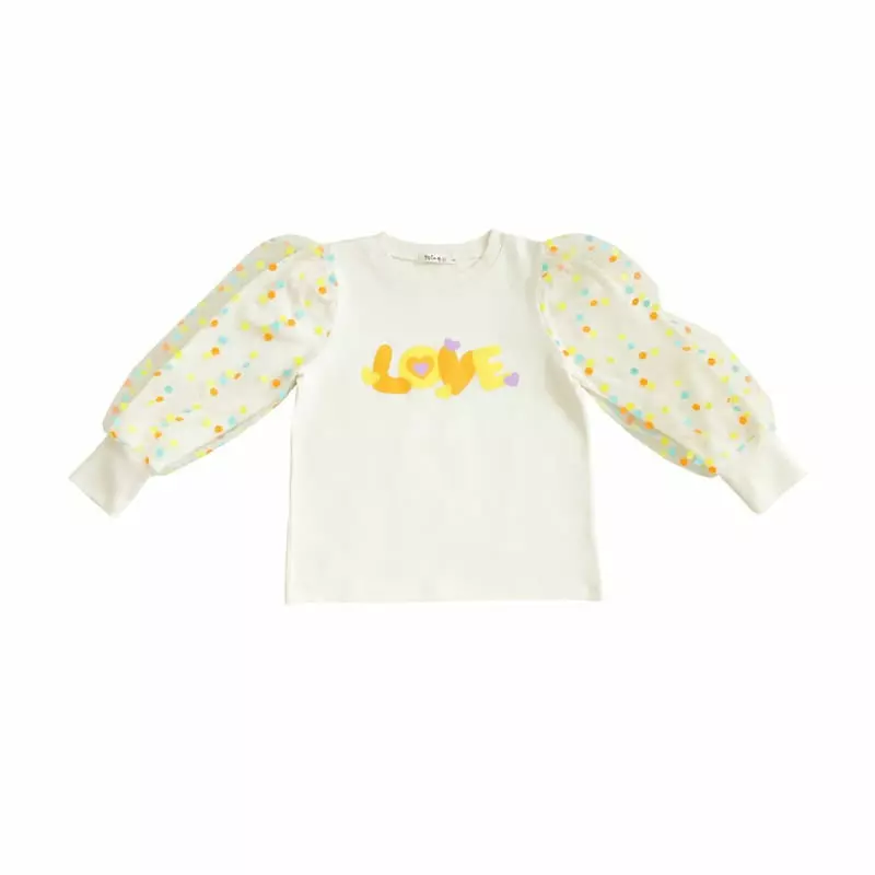 Kokoyarn - Korean Children Fashion - #kidsstore - Love Pop Puff Tee - 11