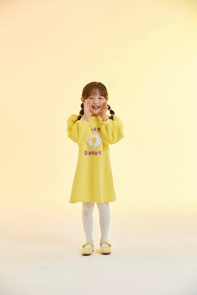 Kokoyarn - Korean Children Fashion - #kidsstore - Dounut Terry One-piece - 8