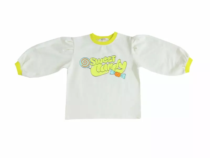 Kokoyarn - Korean Children Fashion - #kidsstore - Romi Candy Puff Tee