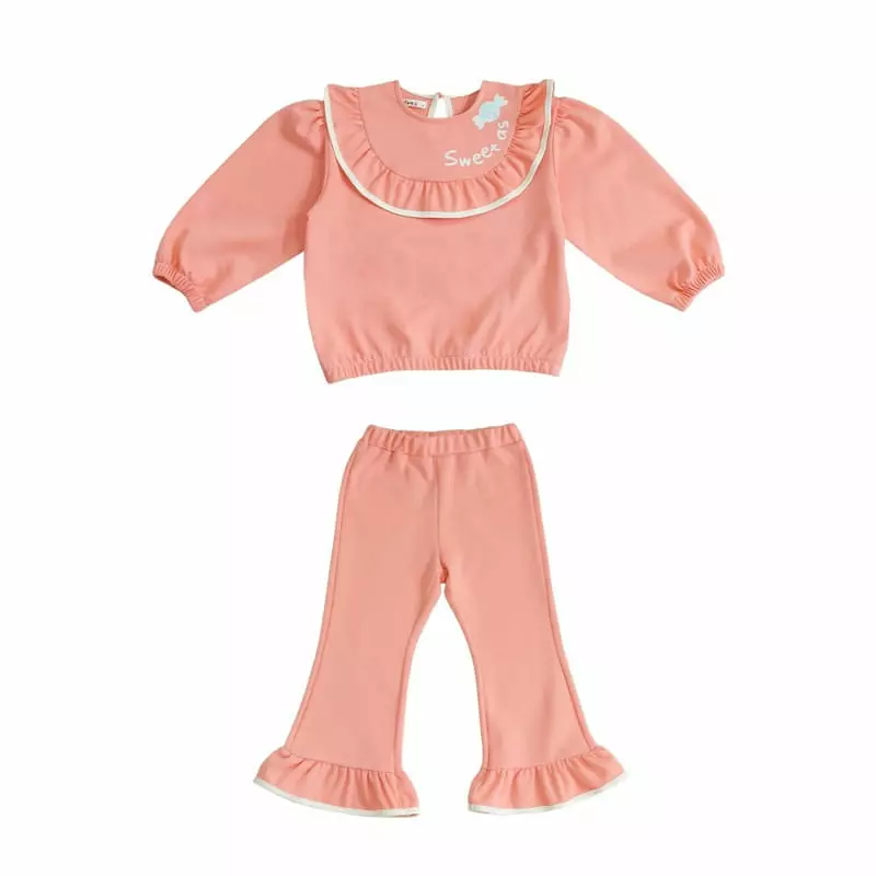 Kokoyarn - Korean Children Fashion - #kidsstore - Bunddo Frill Top Bottom Set