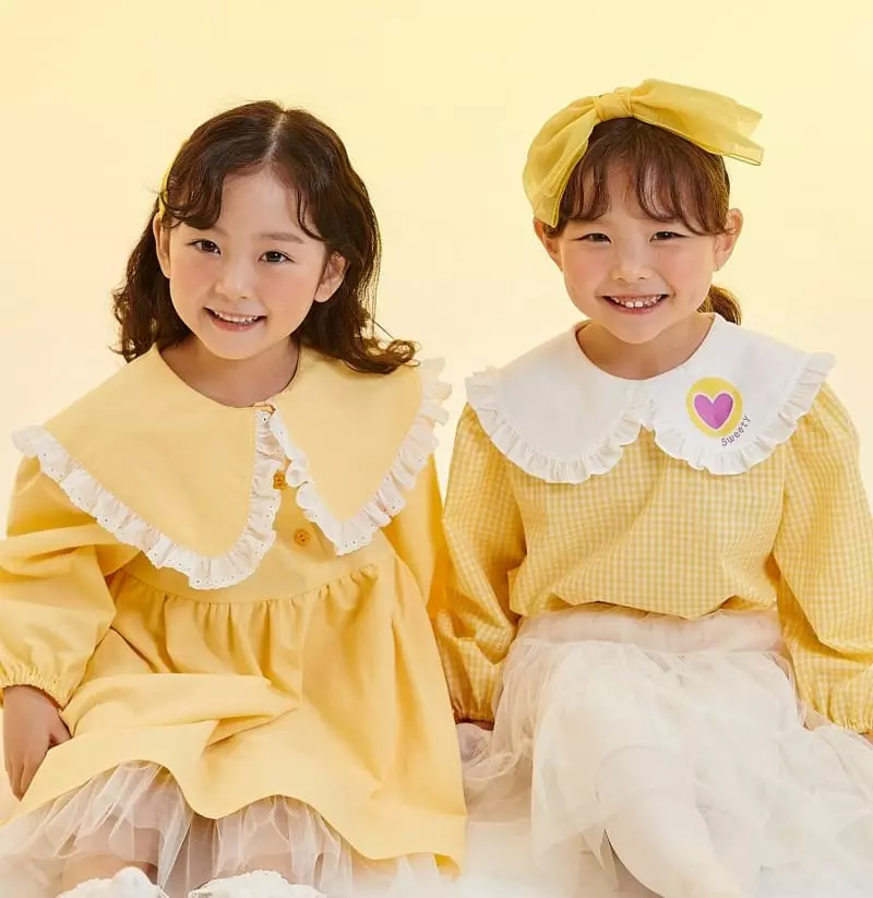 Kokoyarn - Korean Children Fashion - #kidzfashiontrend - Love Pop Puff Tee - 12