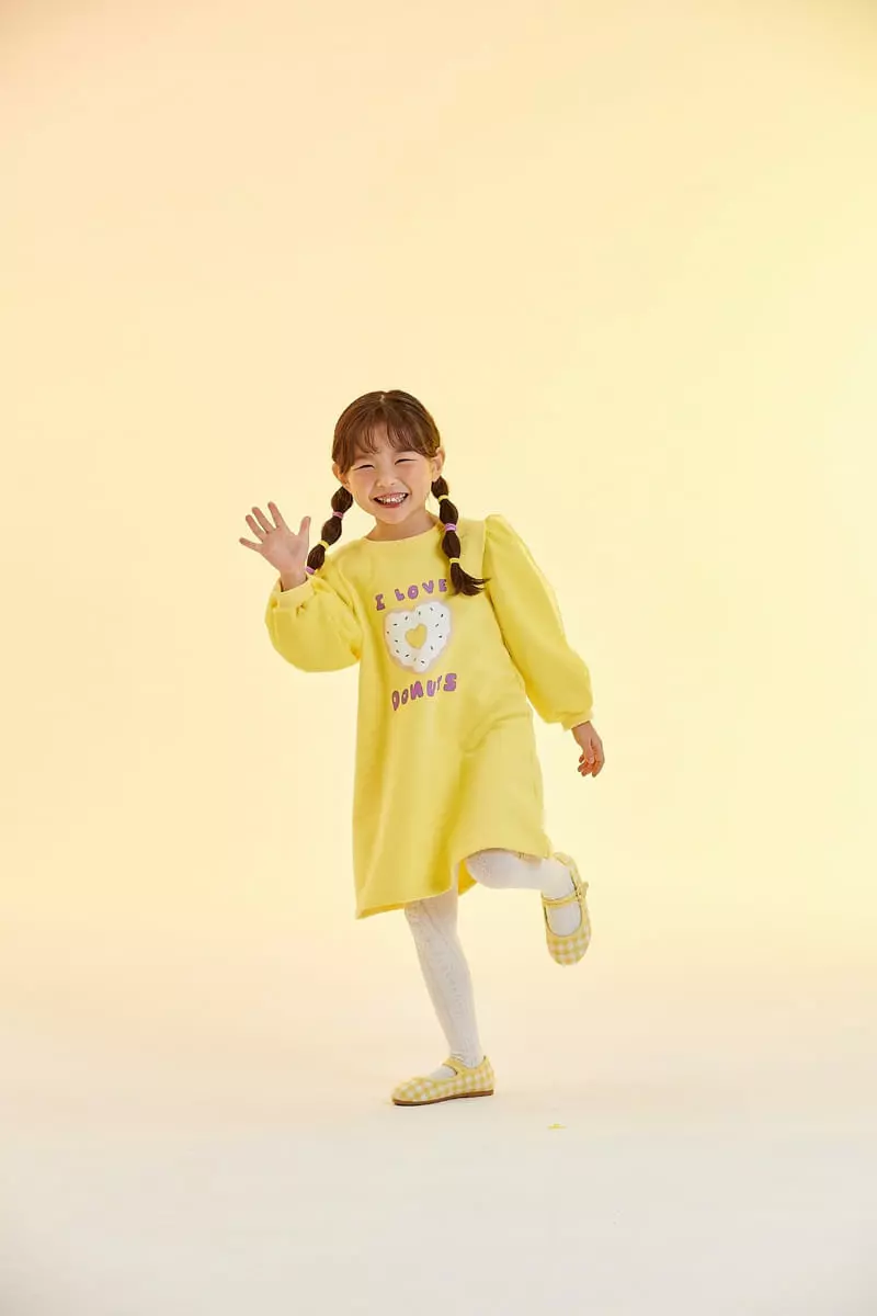 Kokoyarn - Korean Children Fashion - #kidzfashiontrend - Dounut Terry One-piece - 9
