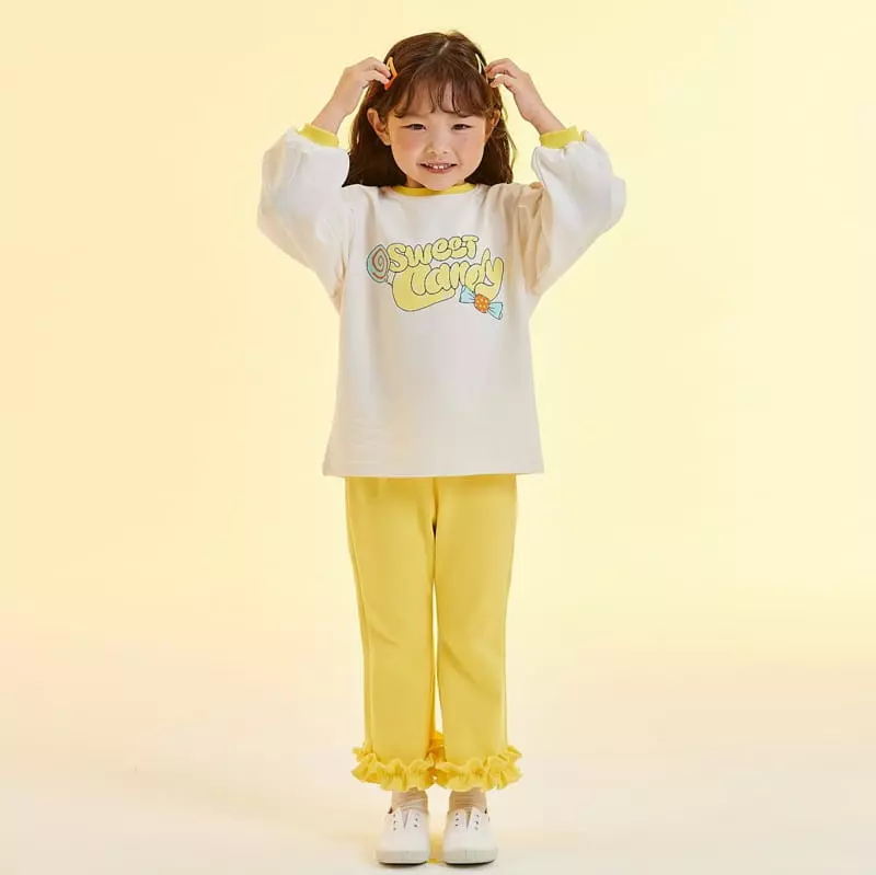 Kokoyarn - Korean Children Fashion - #kidsstore - Romi Frill Bootscut Pants - 4