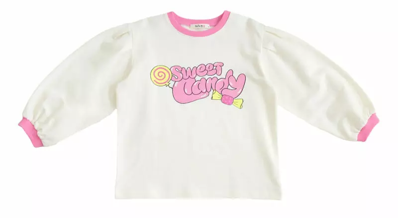 Kokoyarn - Korean Children Fashion - #kidzfashiontrend - Romi Candy Puff Tee - 2