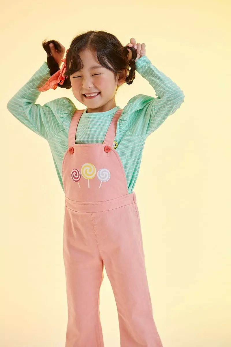 Kokoyarn - Korean Children Fashion - #littlefashionista - Rolly Pop Dungarees Pants - 10