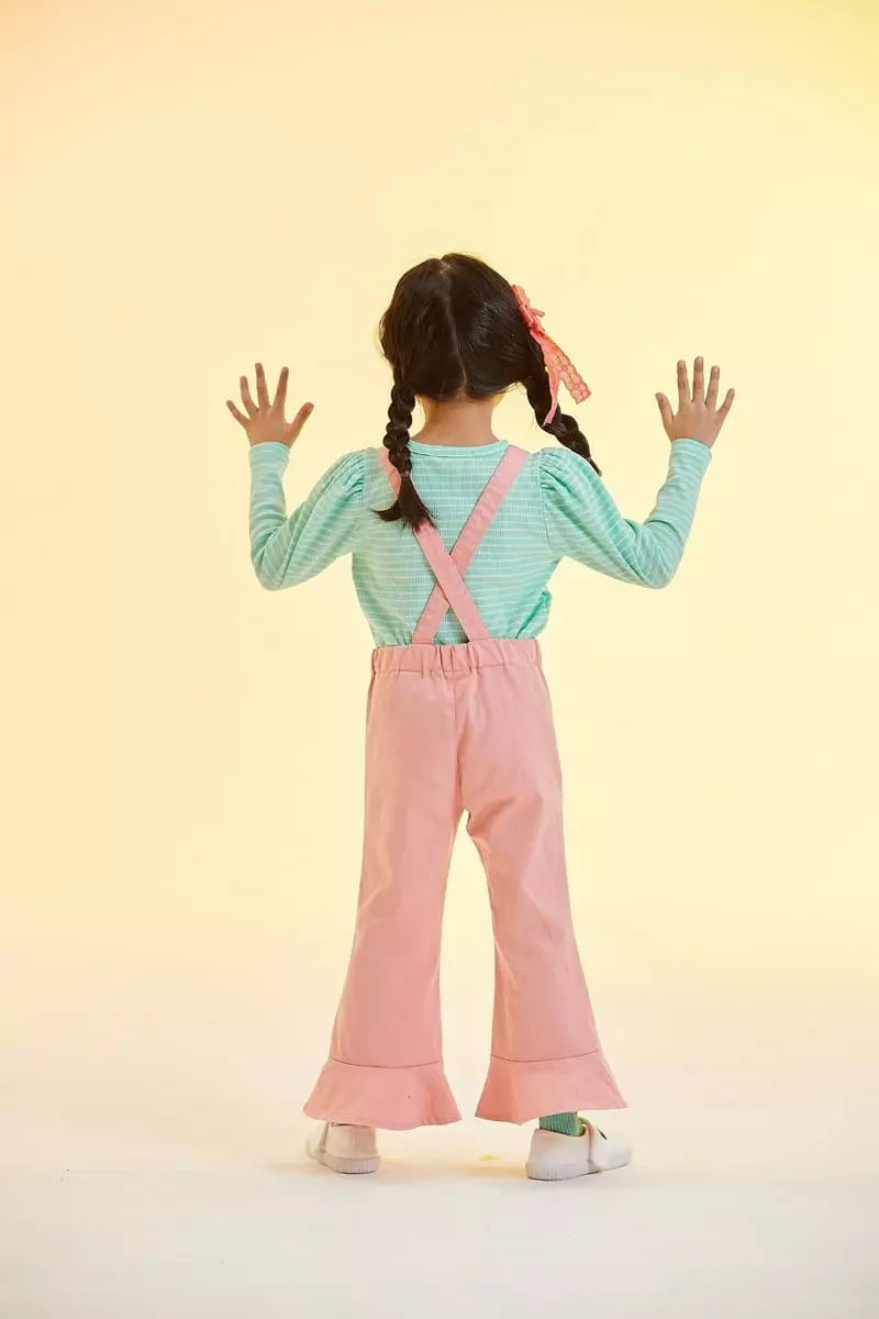 Kokoyarn - Korean Children Fashion - #magicofchildhood - Rolly Pop Dungarees Pants - 11