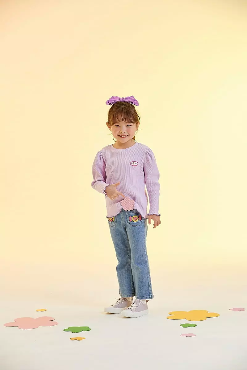 Kokoyarn - Korean Children Fashion - #magicofchildhood - Rib Puff Tee - 7