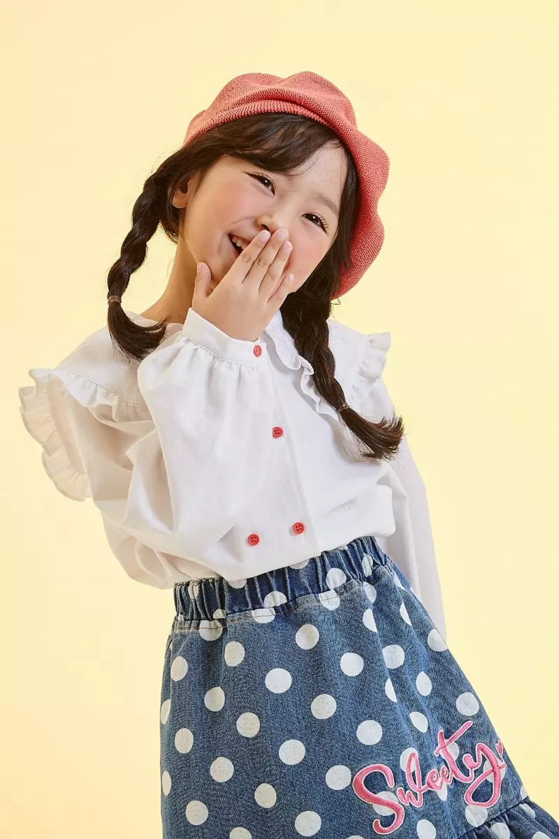 Kokoyarn - Korean Children Fashion - #magicofchildhood - Collar Blouse - 6