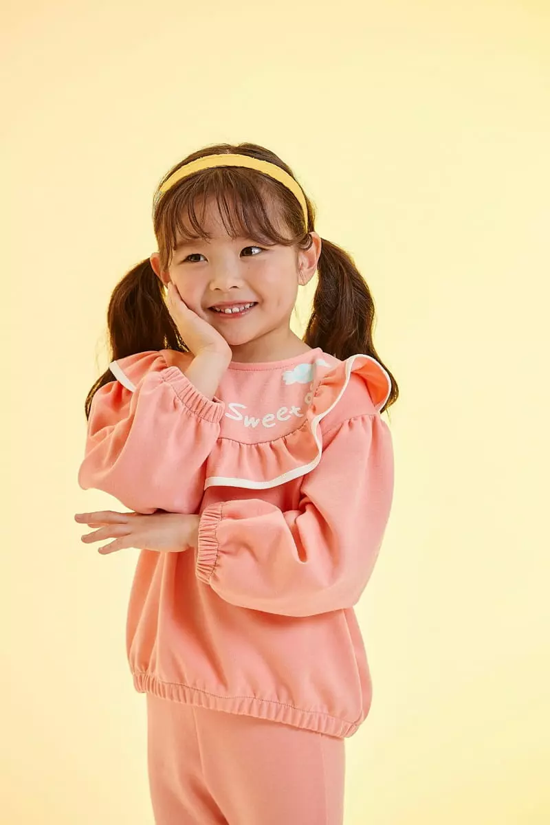 Kokoyarn - Korean Children Fashion - #magicofchildhood - Bunddo Frill Top Bottom Set - 5