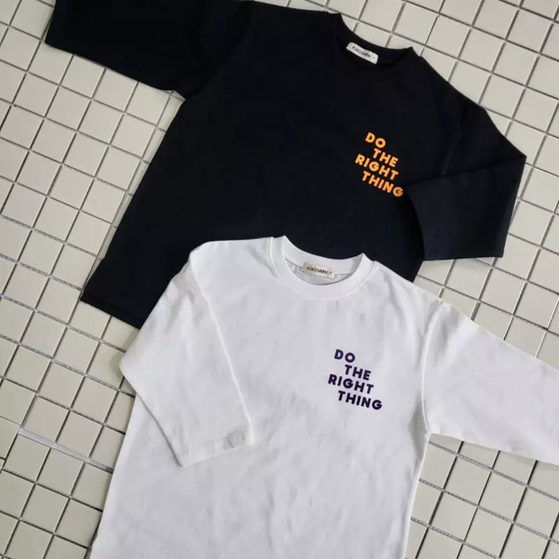 Kokoyarn - Korean Children Fashion - #magicofchildhood - Light Long Tee - 11