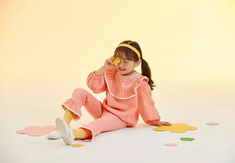 Kokoyarn - Korean Children Fashion - #minifashionista - Bunddo Frill Top Bottom Set - 6