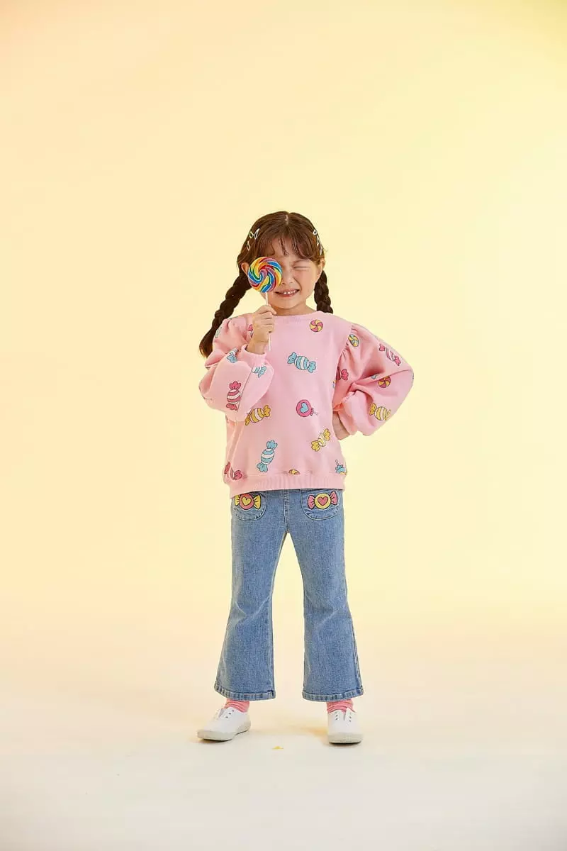 Kokoyarn - Korean Children Fashion - #stylishchildhood - Candy Girl Top Bottom Set - 3