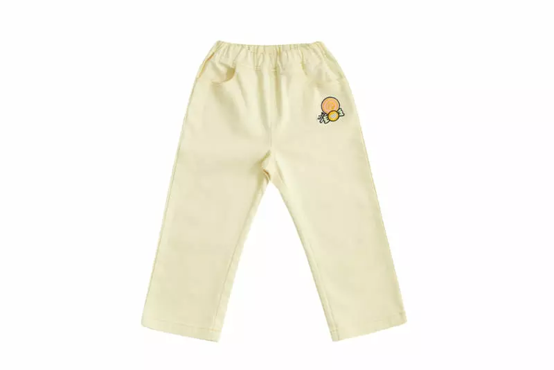 Kokoyarn - Korean Children Fashion - #todddlerfashion - Candy Girl Embroidery Pants - 2