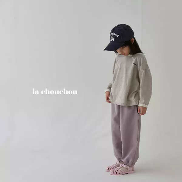 La Chouchou - Korean Children Fashion - #kidsstore - Color Stripes Long Tee - 6