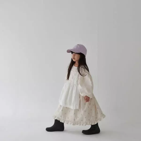 La Chouchou - Korean Children Fashion - #kidzfashiontrend - Hydi Flower One-piece - 2
