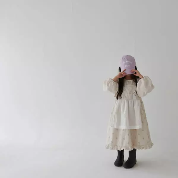 La Chouchou - Korean Children Fashion - #Kfashion4kids - Hydi Flower One-piece - 4