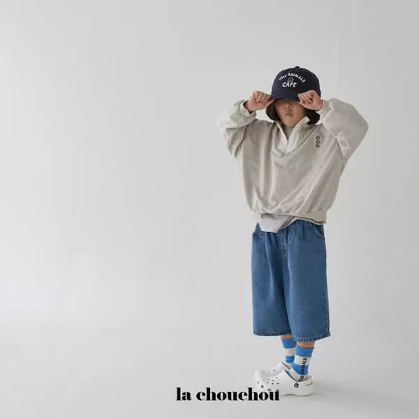 La Chouchou - Korean Children Fashion - #littlefashionista - 5 Zipper Sweatshirt