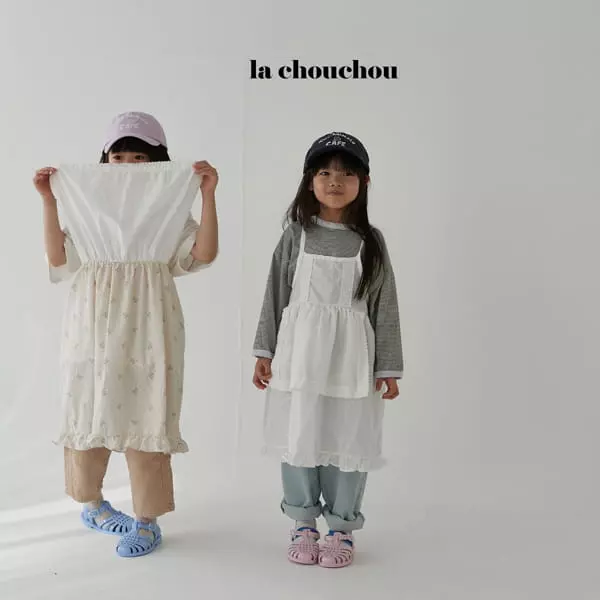 La Chouchou - Korean Children Fashion - #magicofchildhood - Color Stripes Long Tee - 10