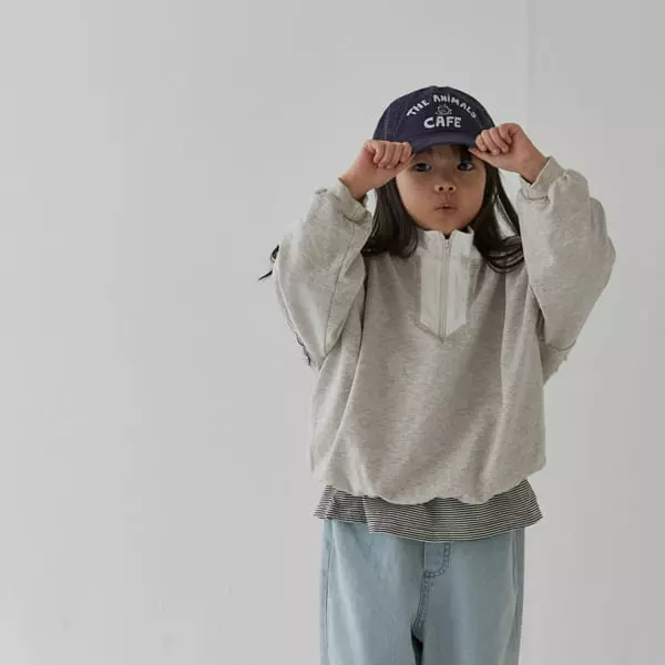 La Chouchou - Korean Children Fashion - #minifashionista - 5 Zipper Sweatshirt - 3