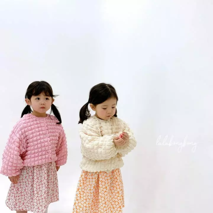 Lalabongbong - Korean Children Fashion - #Kfashion4kids - Pom Pom Cardigan - 6