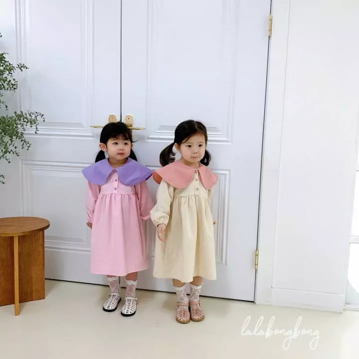Lalabongbong - Korean Children Fashion - #Kfashion4kids - Heart One-piece - 12
