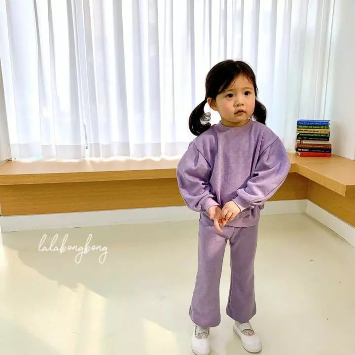 Lalabongbong - Korean Children Fashion - #Kfashion4kids - Balloon Top Bottom Set - 9