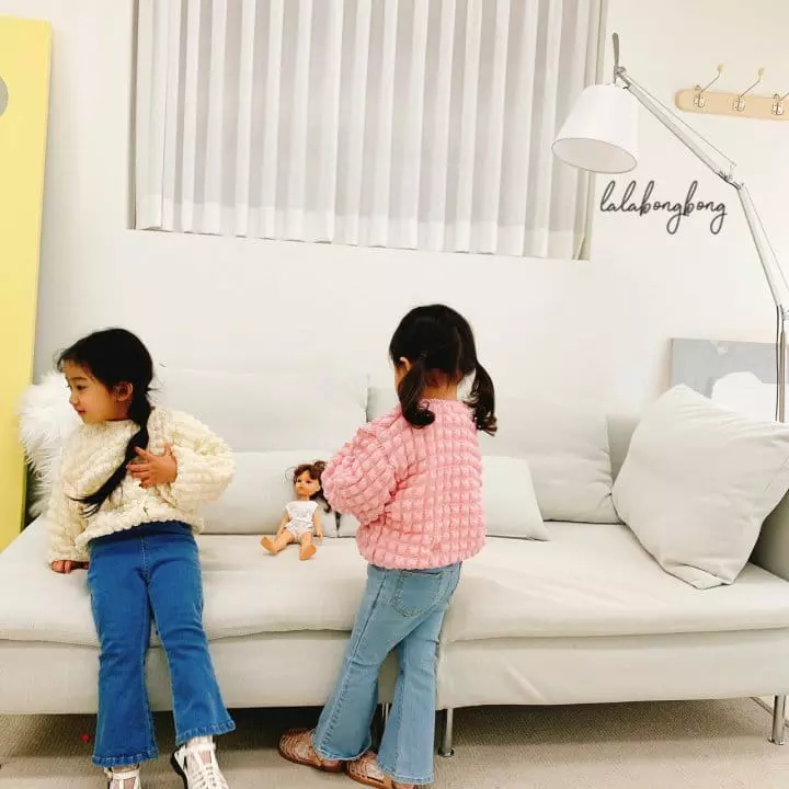 Lalabongbong - Korean Children Fashion - #childofig - Pom Pom Cardigan - 11