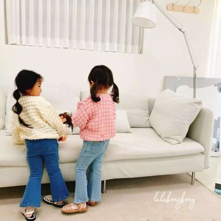 Lalabongbong - Korean Children Fashion - #childofig - Pom Pom Cardigan - 12