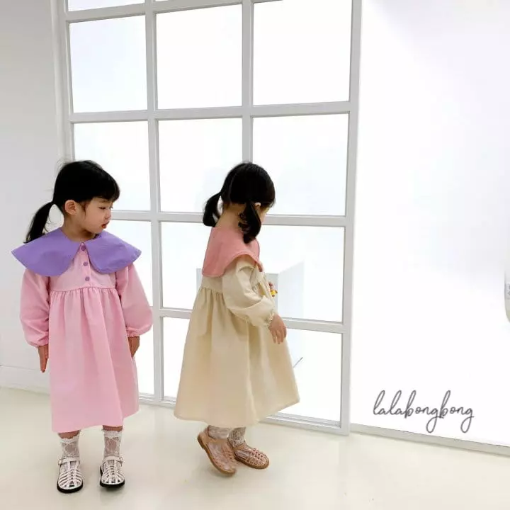 Lalabongbong - Korean Children Fashion - #childofig - Heart One-piece - 4