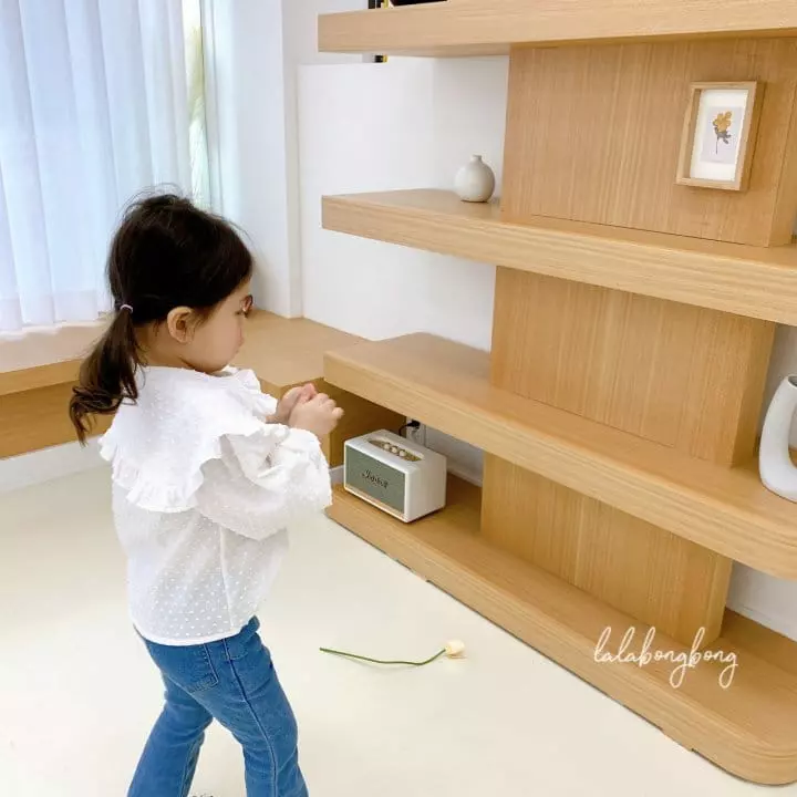 Lalabongbong - Korean Children Fashion - #childrensboutique - Snow Flower Collar Blouse - 10