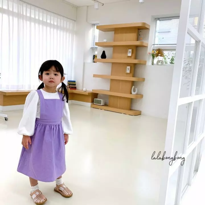 Lalabongbong - Korean Children Fashion - #childrensboutique - Puff Sleeves Tee - 8