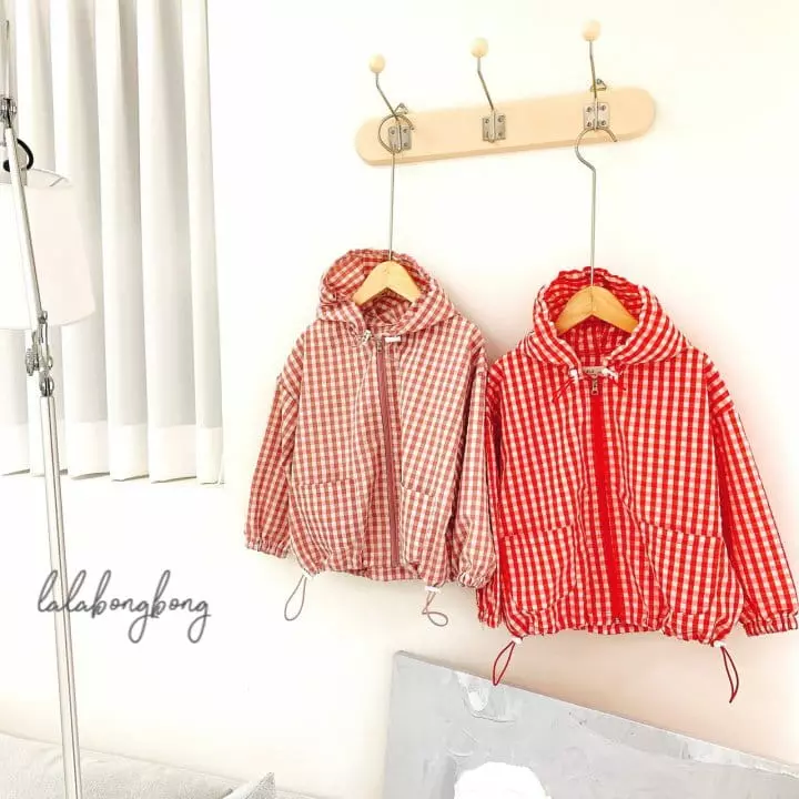 Lalabongbong - Korean Children Fashion - #designkidswear - Hoody Windbreaker - 2