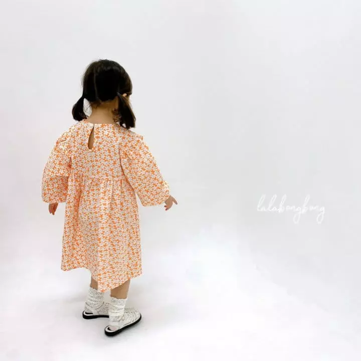 Lalabongbong - Korean Children Fashion - #designkidswear - Flower One-piece - 7