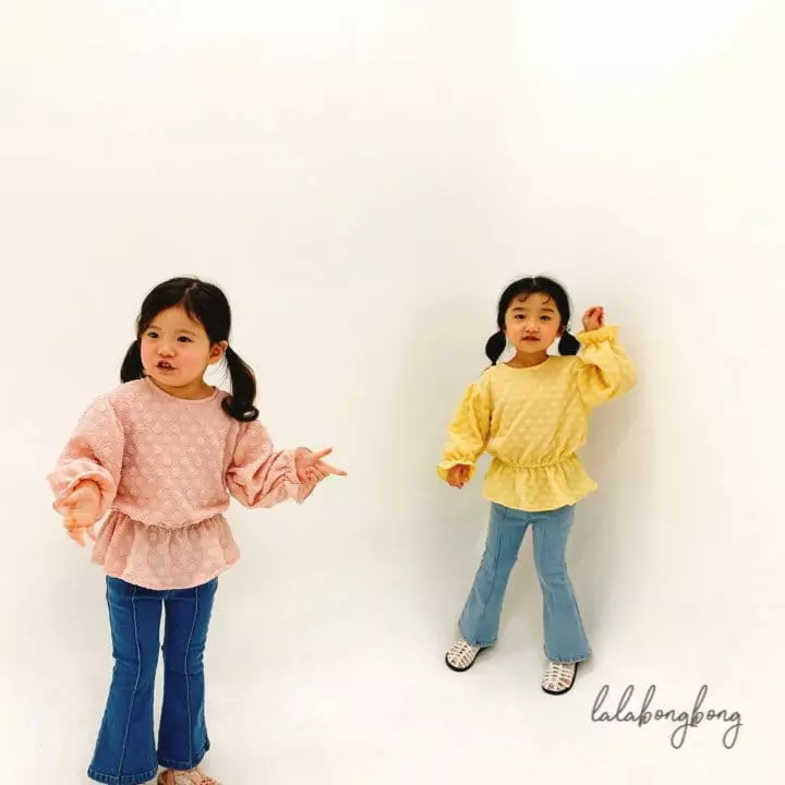 Lalabongbong - Korean Children Fashion - #discoveringself - Pintuck Jeans