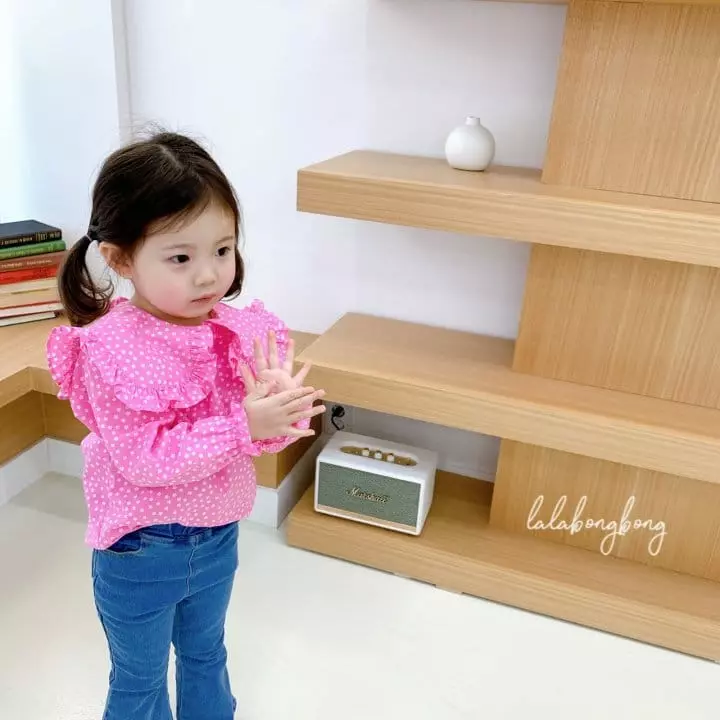 Lalabongbong - Korean Children Fashion - #kidsshorts - Dlower Girl Blouse