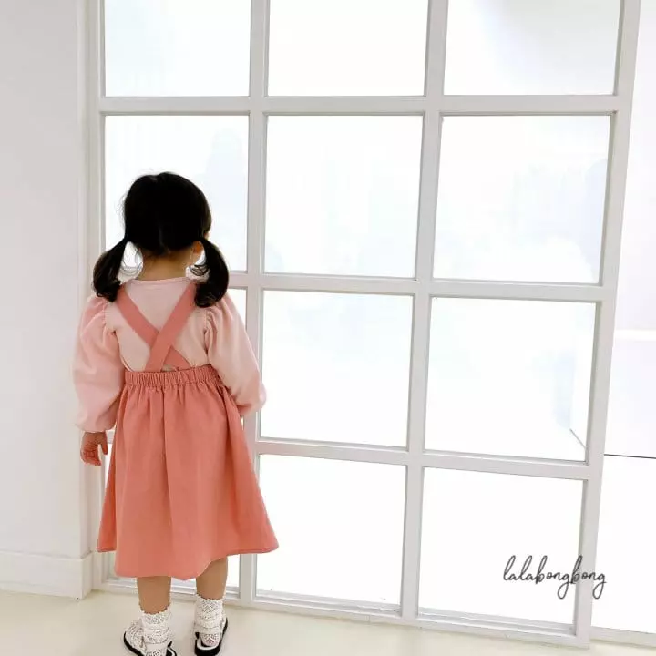 Lalabongbong - Korean Children Fashion - #kidsshorts - Puff Sleeves Tee - 12