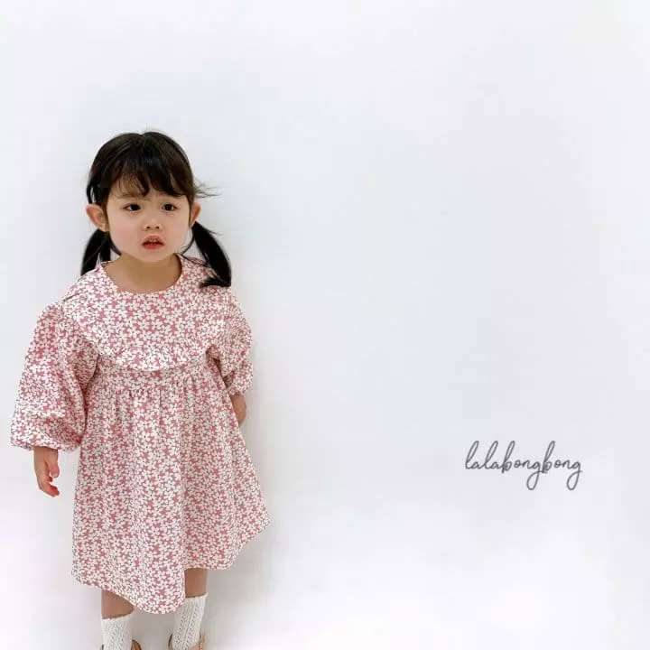 Lalabongbong - Korean Children Fashion - #kidsshorts - Flower One-piece - 10
