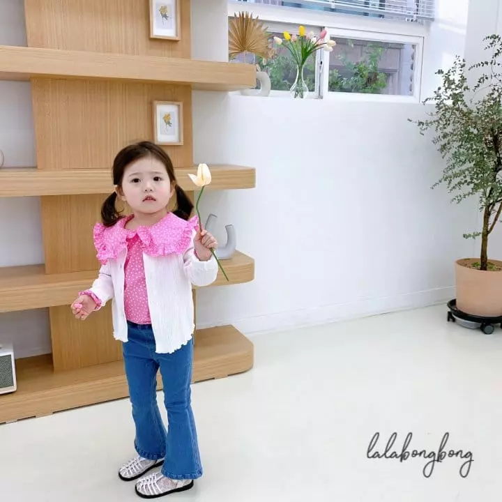 Lalabongbong - Korean Children Fashion - #kidsstore - Dlower Girl Blouse - 2