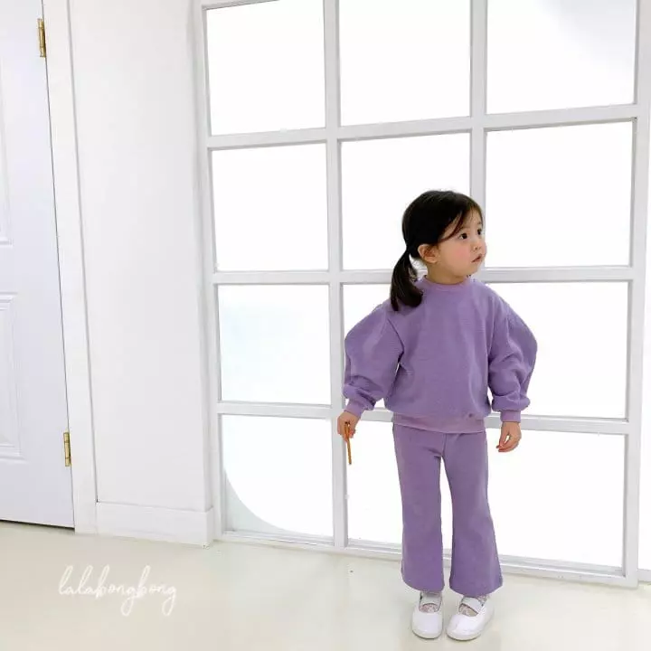 Lalabongbong - Korean Children Fashion - #kidsstore - Balloon Top Bottom Set - 7