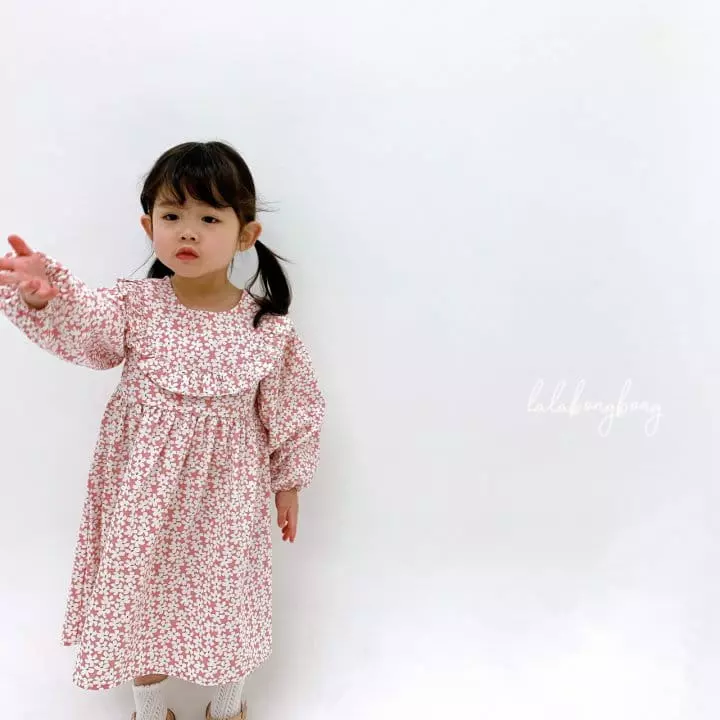 Lalabongbong - Korean Children Fashion - #kidsstore - Flower One-piece - 11