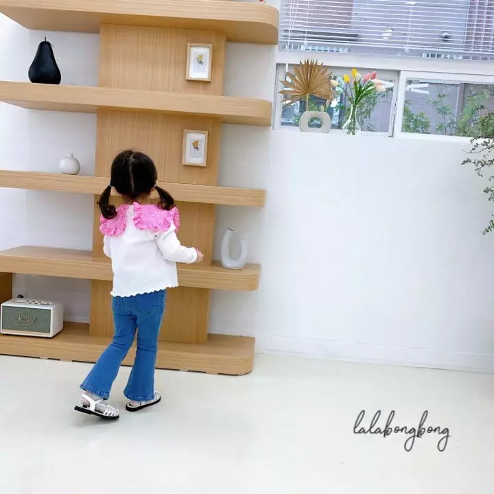 Lalabongbong - Korean Children Fashion - #kidzfashiontrend - Dlower Girl Blouse - 3