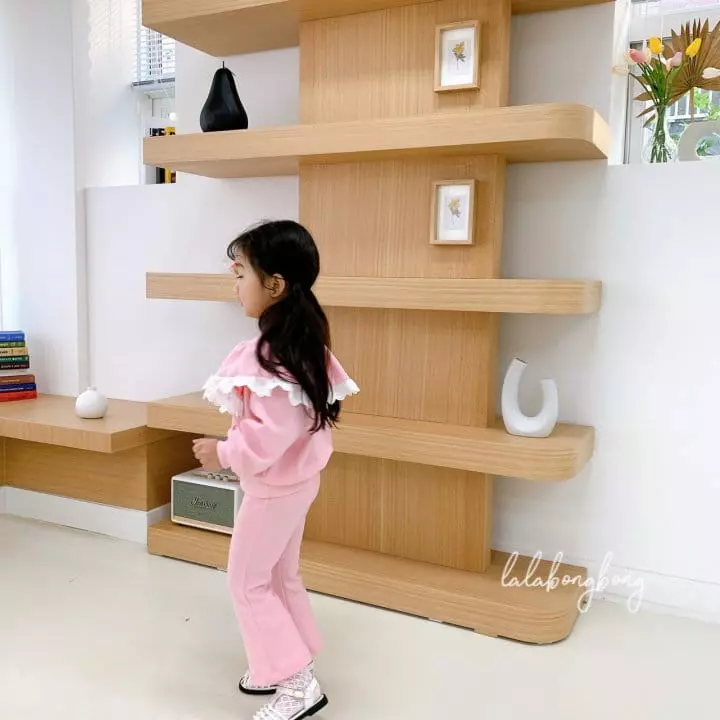 Lalabongbong - Korean Children Fashion - #kidzfashiontrend - Candy Frill Top Bottom Set - 6