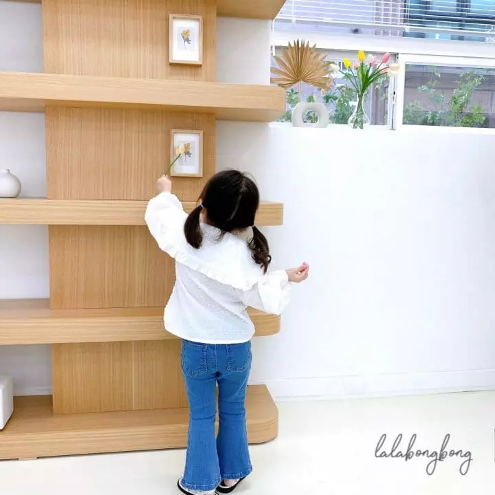 Lalabongbong - Korean Children Fashion - #Kfashion4kids - Snow Flower Collar Blouse - 4