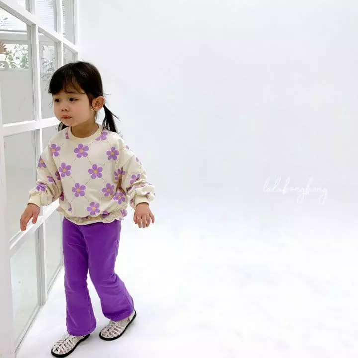 Lalabongbong - Korean Children Fashion - #magicofchildhood - Floral Top Bottom Set - 10