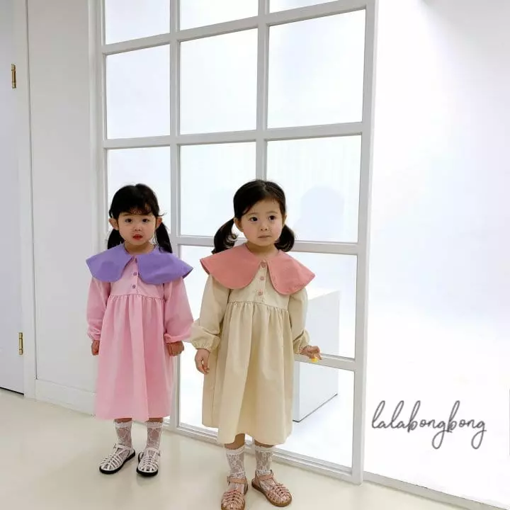 Lalabongbong - Korean Children Fashion - #minifashionista - Heart One-piece